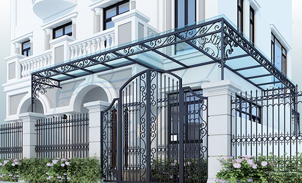 Mái Kính Cường Lực, Mái Hiên Mái Sảnh Kính
