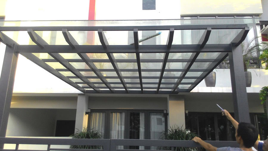 Mái Kính Cường Lực, Mái Hiên Mái Sảnh Kính